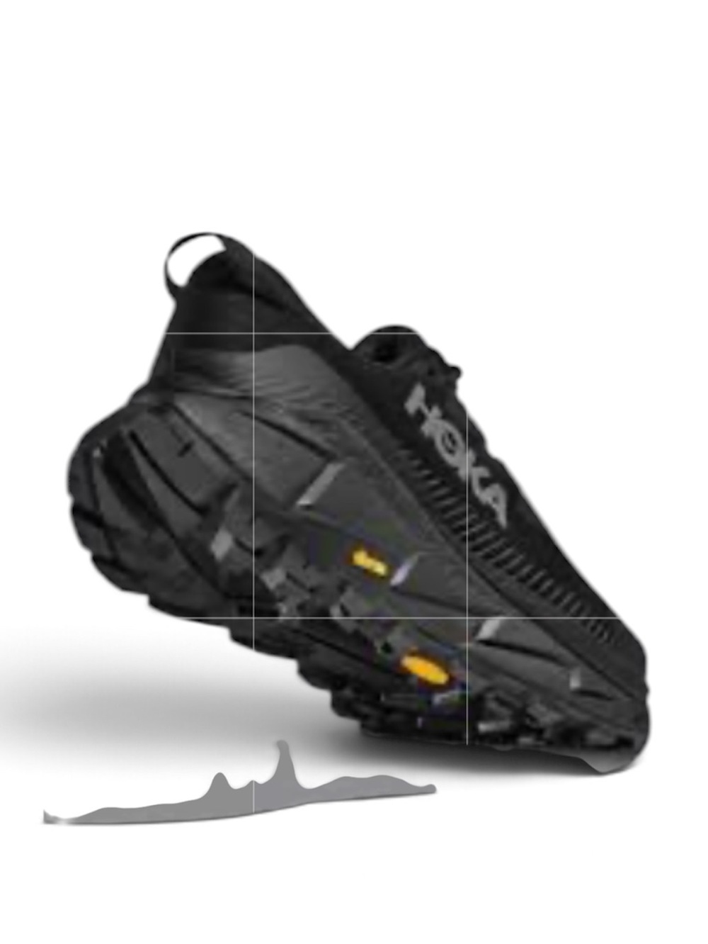EUC Hoka Skyline Float X Triple Black Sneakers size 11